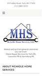 Mobile Screenshot of mcardlehomeservices.com